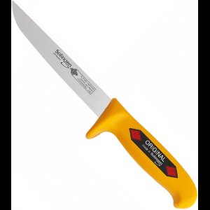 Eikaso Solingen Uitbeenmes 18 cm – Stijf Lemmet – PROfiTECT Heft – Geel