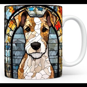 Mok met Fox Terrier Hond