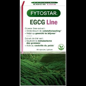 Fytostar EGCG Line - Afslanksupplement - Vetverbranding - Voedingssupplement - 60 capsules