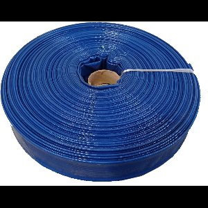 Platte afgifteslang PVC 38mm (1,5) lengte 50m MW Tools OSL3850