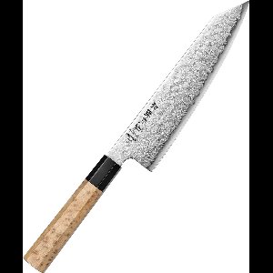 HEZHEN - Japans Blue 2 Damascus staal - PM8B Retro Series - Bunka mes