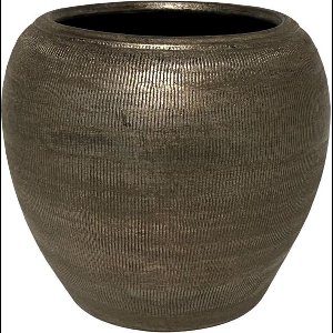 Bloempot Phoenix - d33 x h31cm - Zilver