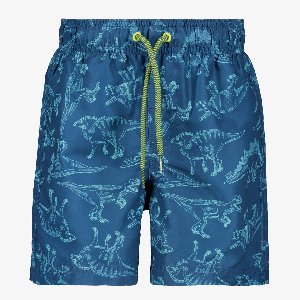 Osaga jongens zwemshort met dino's blauw - Maat 98 - Zwembroek