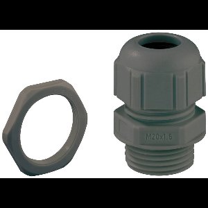 Spelsberg 22705001 Wartel Slagvast, Met trekontlasting, Met borgmoer M50 Kunststof Zwart 1 stuk(s)