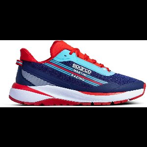 Sparco S-RUN MARTINI RACING – Lichtgewicht Sneakers met Iconische Martini Racing Livery - Blauw - Maat - 38
