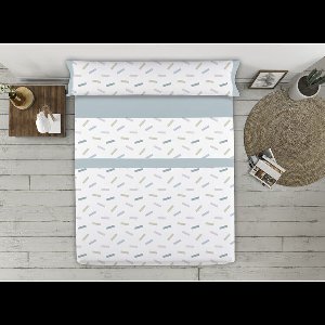 Set beddengoed Tejidos Reina Bed van 150 3 Onderdelen