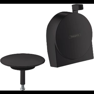 hansgrohe Exafill S afbouwdeel S badvul-, overloop- en afvoergarnituur mat zwart