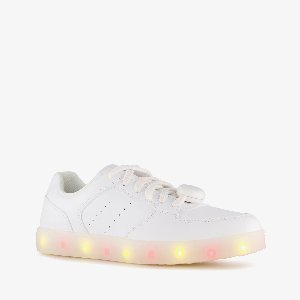 Scapino unisex sneakers wit met lichtjes - Maat 40 - Uitneembare zool