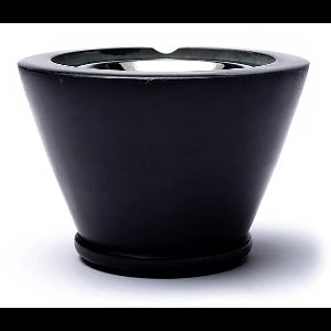 Wierookbranderset Maroque zwart complete set -- 7x13 cm