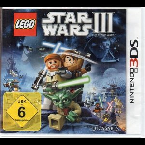 LEGO Star Wars III The Clone Wars-Duits (3DS) Nieuw