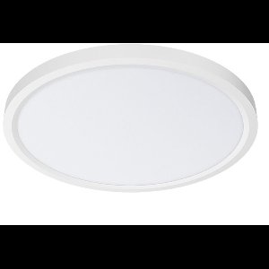 LED Plafondlamp - Brinton Jin - 36W 3960lm - 830 Warm Wit 3000K - Ø400 mm - Opbouw - Rond - Wit