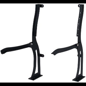 MaximaVida set inklapbare muurbeugels staande gevelbank Jordaan met rugleuning