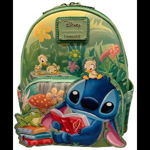 Disney Loungefly Backpack Stitch Reading Exclusive