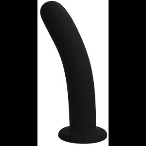 Power Escorts - Zwarte Smooth Silicone Dildo 6 Inch - 16 Cm