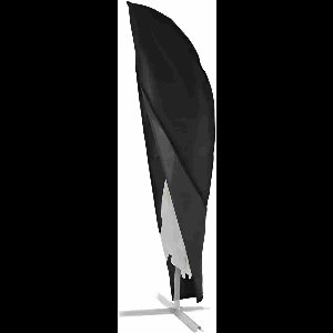 Gigicial Buitenzonweringhoes - Waterdicht Oxford-doek - Regenbestendig, sneeuwbestendig, zonwerend - Eén stuk - Zwarte weerbestendige terraszonweringhoes