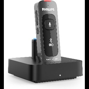 Philips SpeechMike Ambient draagbare AI-assistent PSM5000/00 - Desktop edition - AI Dicteermicrofoon - Geoptimaliseerd voor AI-gestuurde workflows - Dockingstation - Wireless