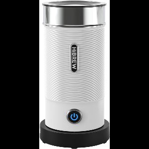 HiBREW M1A Elektrische Melkopschuimer - 4-in-1 - Melkklopper - 200 ML - Handige Melkschuimer - Wit