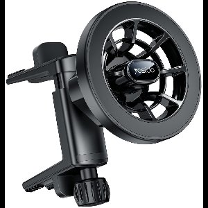 Magnetische Telefoonhouder voor Auto – Ronde Ventilatieroosters – MagSafe Compatibel – 360° Draaibaar – Supersterke Grip – Universeel