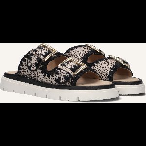 Maruti Dilan Slippers - Dames - Zwart - Maat 36