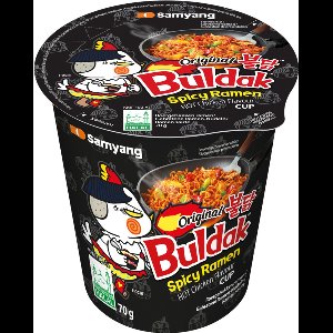 Samyang Instant Cup Noodles Hot Chicken 6 x 70 g