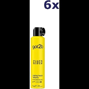 Schwarzkopf Got2B Glued Blasting Freeze Hairspray - 3 x 300 ml