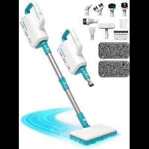 Spalax SteamPro 16 in 1 Stoomreiniger – Handstoomreiniger - Vlekkenreiniger - Handstomer - Stoomdweil - Tapijtreiniger – Dweil - Stoomreinigers voor Vloer, Badkamer, Bank, Tapijt