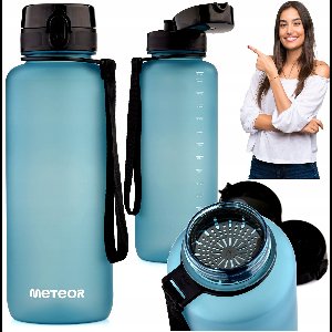 Meteor Bidon 1500ml - Grote Sportfles voor School, Gym & Outdoor