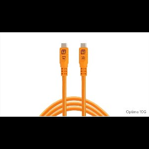 Tether Tools TetherPro Optima 10G USB-C to USB-C 3m Straight To Straight Orange