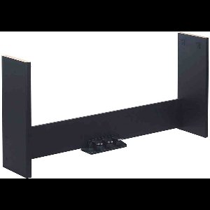 Medeli ST450/BK houten standaard met 3 pedalen voor SP-C120 / SP-A500 – Zwart