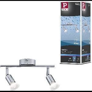 Spotlight Carolina IP44 GU10 230V max. 2x10W dimbaar Chroom