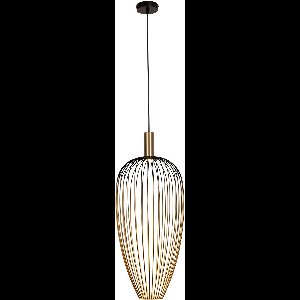 Lucide AURELIE - Hanglamp - Ø 30 cm - 1xGU10 (MR11) - Goud | Vibes
