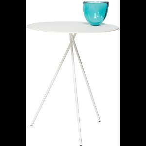 Lourens Fisher, Mindy bijzettafel, wit