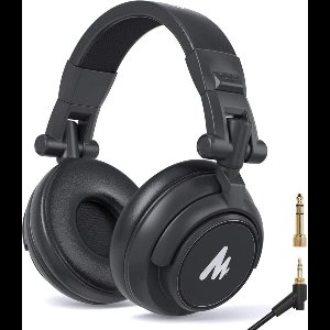 Maono MH601 DJ Koptelefoon met draad - Studio Koptelefoon - Over Ear - Hoofdtelefoon - Zwart