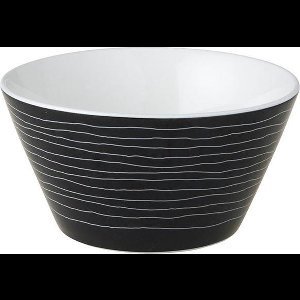 Dutch Rose Zwart-Wit Kom 10 cm