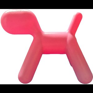 Puppy kinderstoel large roze