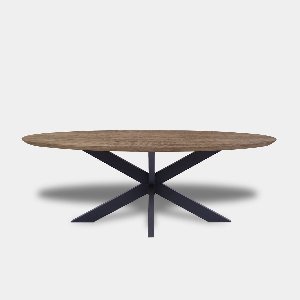 Tafel Ovaal Eikenhout - Matrix XL - Pura Natura