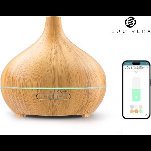 Equivera Etherische Olie Diffuser - Diffuser - Aroma Diffuser Draadloos - Draadloze Diffuser