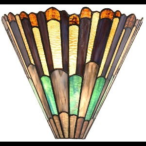 Tiffany Wandlamp Styled flower - Art Deco Trade