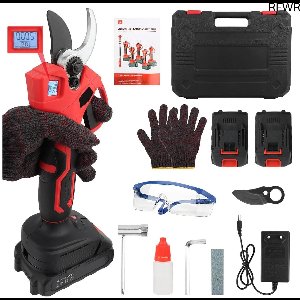 RFWR® Elektrische snoeischaar met accu - Bypass boomschaar met led-teller voor tuinieren