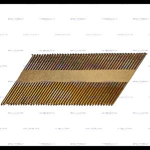 2200x stripnagels/stripspijkers 34° D-kop - 3,1 * 90mm - Blank (glad) - Papiergebonden