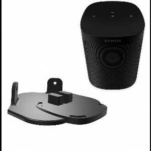 YUOM. Hoekbeuegel Sonos One - Muurbeugel Sonos One Hoek - HoekBevestiging SONOS One - Zwart