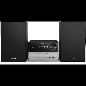 PHILIPS TAM3205M2 Micro-muzieksysteem, Bluetooth, CD-speler, USB, Auracast FM-radio, 85% PCR-materiaal
