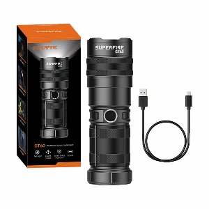 Zaklamp Superfire Gt60, 2600Lm, Usb-C