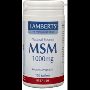 Lamberts MSM 1000 mg - 120 tabletten