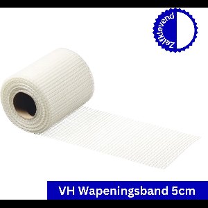 VH Glasvezel wapeningsband - 5 cm breed x 45 meter