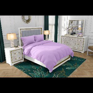 Zydante Swisstech® - Dekbedovertrekset - The Cotton Collection - Plain Purple - 240x200/220 + 2*60x70 cm