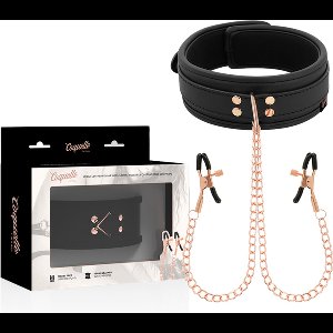 COQUETTE FANTASY | Coquette Fantasy Collar With Nipples Clamps