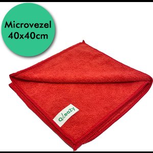 QleaZy Soft microvezeldoek 40 x 40 cm / 1 stuk / Roze