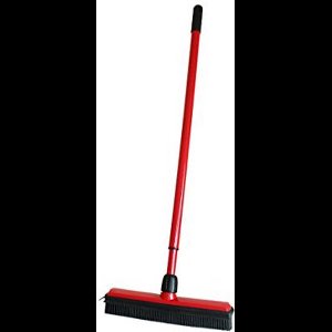 BTP - Rubberen bezem - Uitschuifbaar - Camping - Trailer- Aanhangwagen