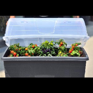 Transparant deksel voor kweekbak - serre effect - bloembakafsluiting - kiempot